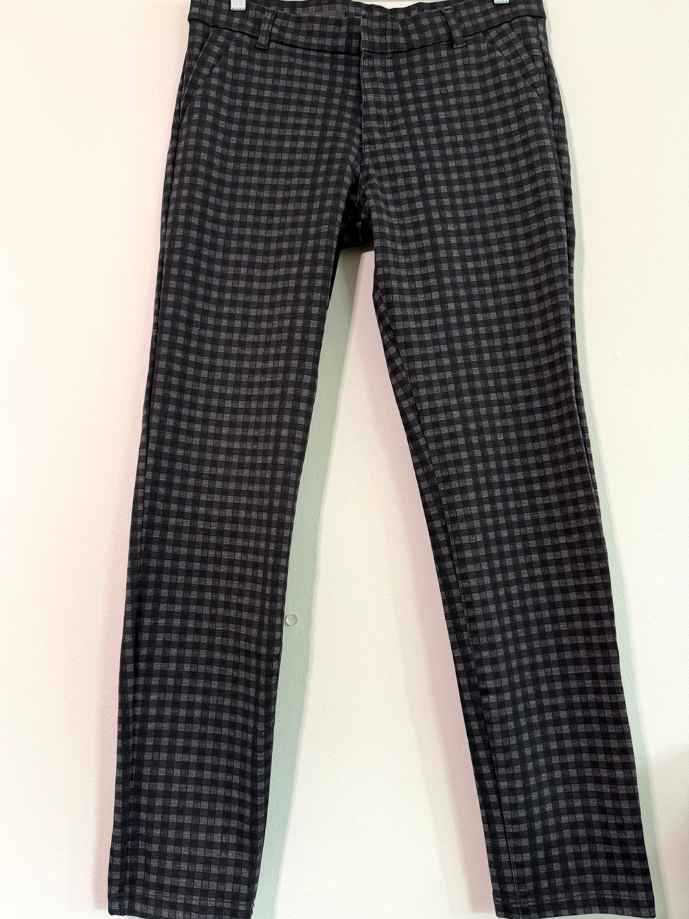 KUT from the Kloth Black/Grey Plaid Dark Academia Ankle Pants Women’s Size 10